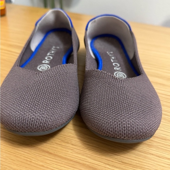 Rothy’s The Flat Round Toe – Retired Color “Mink” – Size 7.5  Washable Eco Flats - Picture 4 of 12